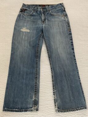 Ariat FR Jeans Mens 32x30 M4 Low Rise Boot Cut Flame Resistant Workwear Denim